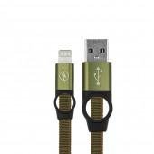 Кабель Gelius Pro Flexible 2 GP-UC07i Lightning Pine Green