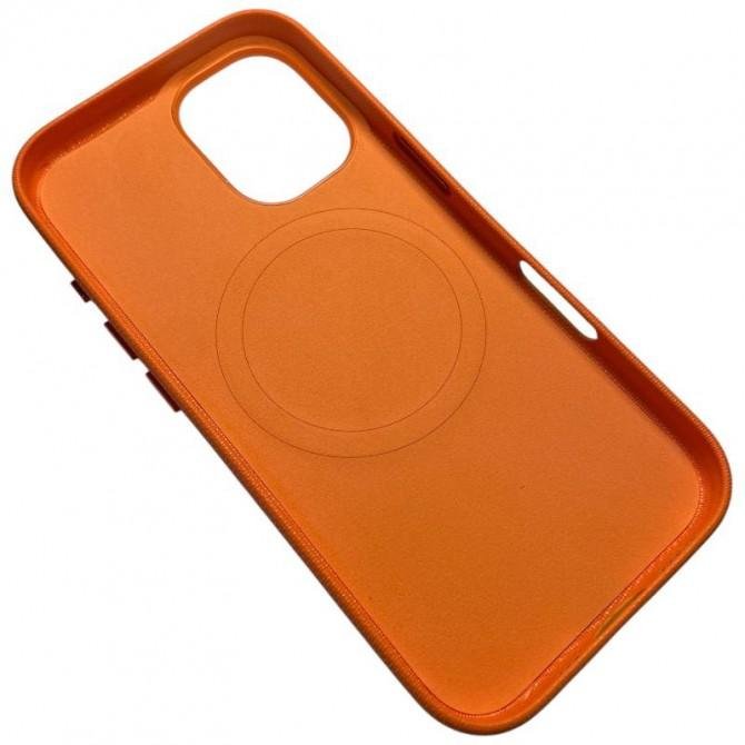 Накладка Woven Case with MagSafe iPhone 16 Pro Max Orange-5