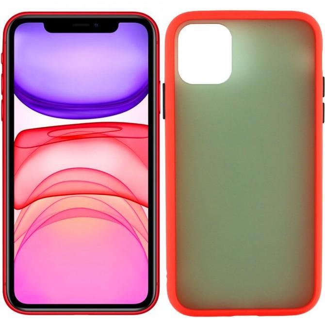 Чехол MATT CASE для iPhone 11 Red
