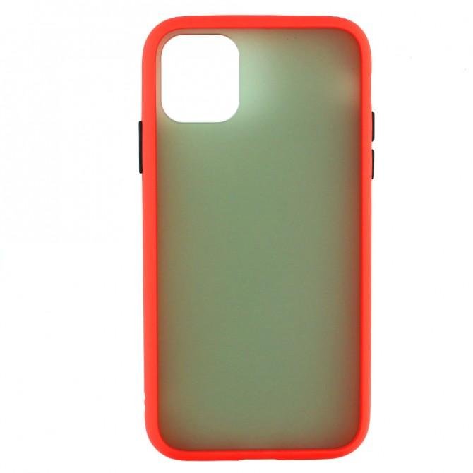 Чехол MATT CASE для iPhone 11 Red-1