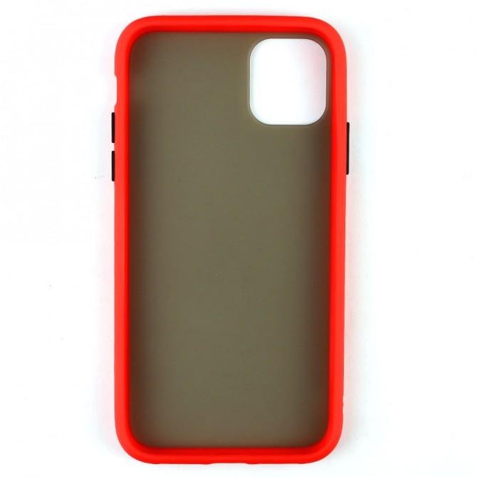 Чехол MATT CASE для iPhone 11 Red-2