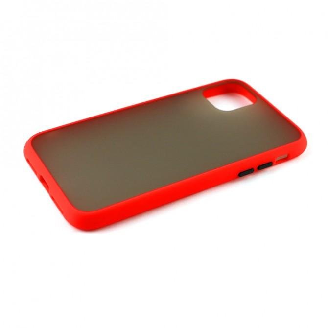 Чехол MATT CASE для iPhone 11 Red-4