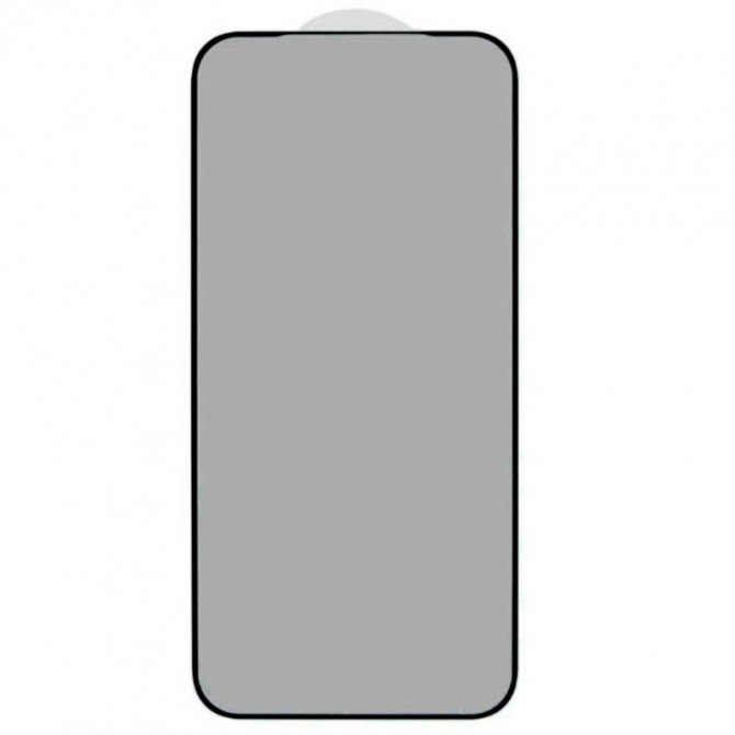 Захисне скло для APPLE iPhone 17 Air Full Glue (0.3 мм, 2.5D, чорне) PRIVACY-1