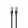 Кабель Gelius Fusion GP-UCN003 (Incredible series) Type-C/Type-C (1.25m) (60W) Black