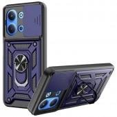 Чехол HONOR Hard Defence Series Xiaomi Redmi 15c/ Poco C85 Blue (with Camshield and magnet)