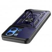 Чехол HONOR Hard Defence Series Xiaomi Redmi 15c/ Poco C85 Blue (with Camshield and magnet)