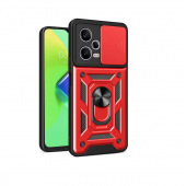 Чехол HONOR Hard Defence Series Xiaomi Redmi 15c/ Poco C85 Red (with Camshield and magnet)