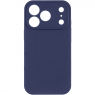 Силиконовый чехол для iPhone 17 Pro Max Deep Navy FULL (NO LOGO)