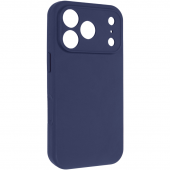 Силиконовый чехол для iPhone 17 Pro Max Deep Navy FULL (NO LOGO)