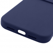Силиконовый чехол для iPhone 17 Pro Max Deep Navy FULL (NO LOGO)