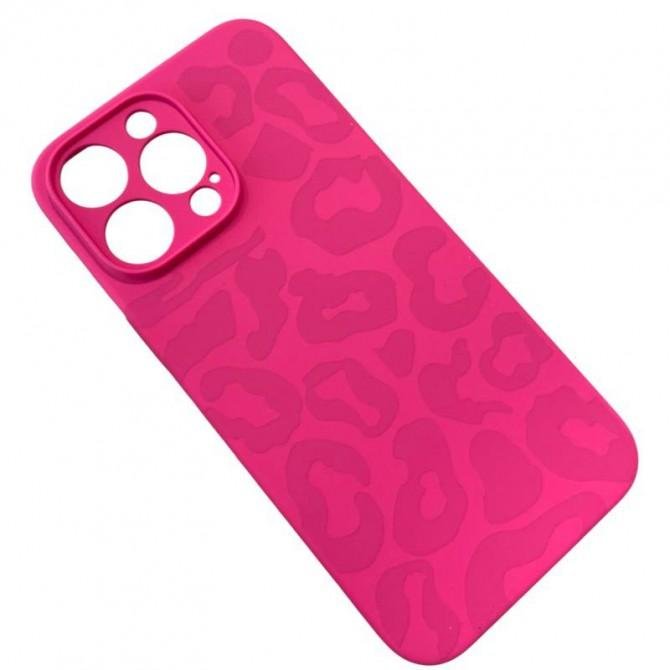 Накладка Soft Case Print для iPhone 15 Pro Max Pink-4