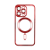 Силиконовый чехол SHINING with MagSafe для iPhone 16 Pro Max Красный