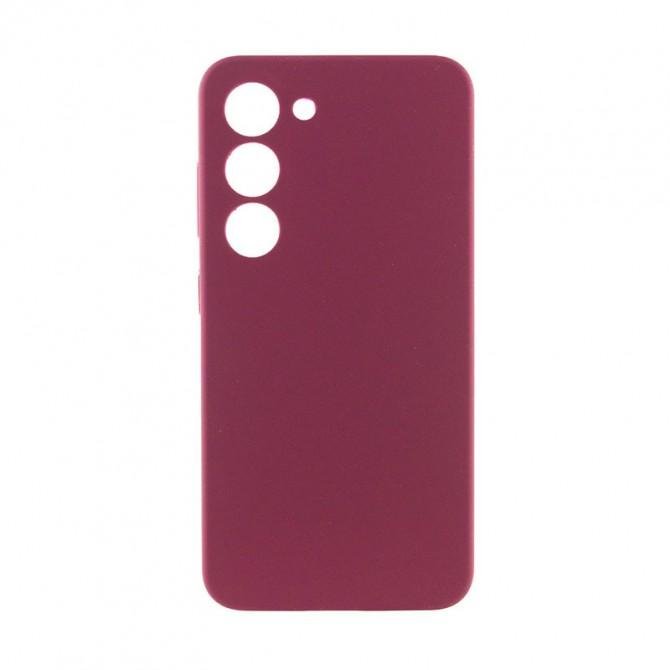 Чехол Soft Case Samsung Galaxy S24 Марсала FULL