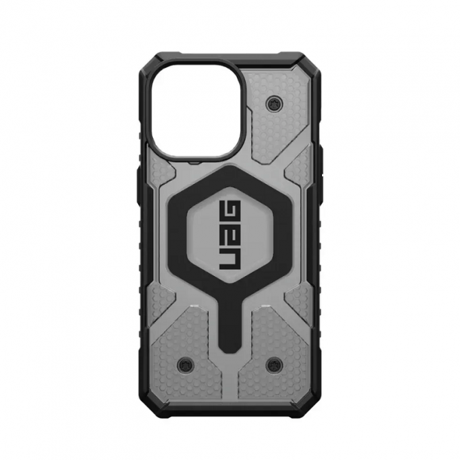 Чохол TPU+PC UAG Pathfinder для Apple iPhone 15 Pro Сірий-1