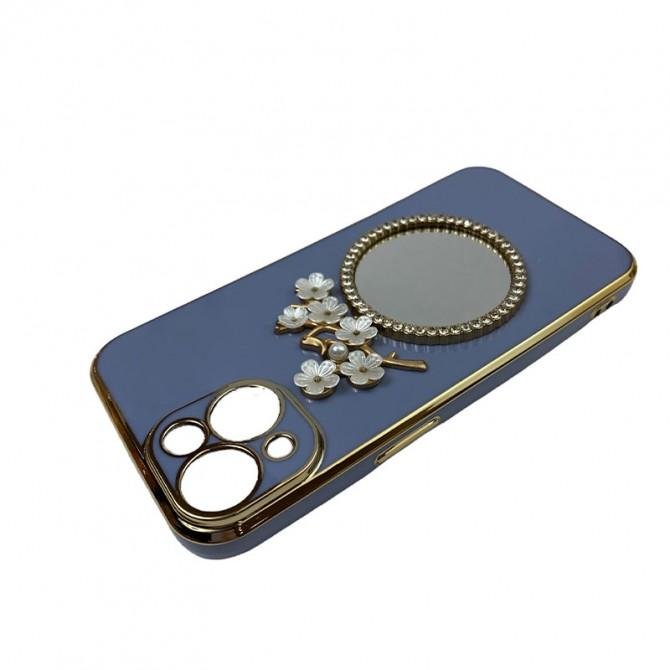 Чехол Mirror series for iPhone 14 Plus Blue-2