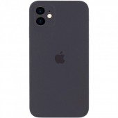 Оригінальний силіконовий чохол для iPhone 11 Темно Сірий FULL (SQUARE SHAPE) Оригінальний силіконовий чохол для iPhone 11 Темно Сірий FULL (SQUARE SHAPE)