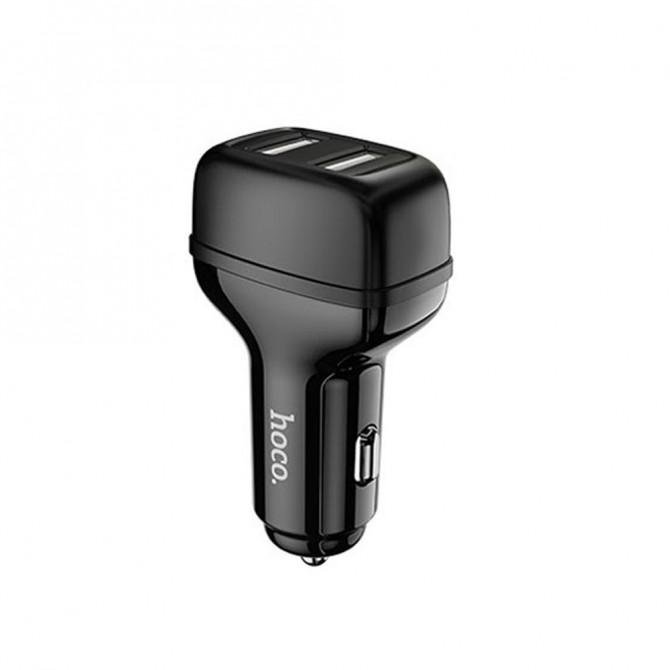 Автомобильное зарядное устройство Hoco Z36 Black