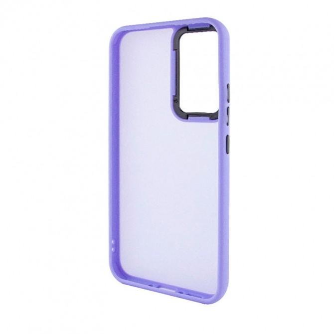 Чехол TPU+PC Lyon Frosted series Samsung Galaxy A15 4G/5G Lavander-1