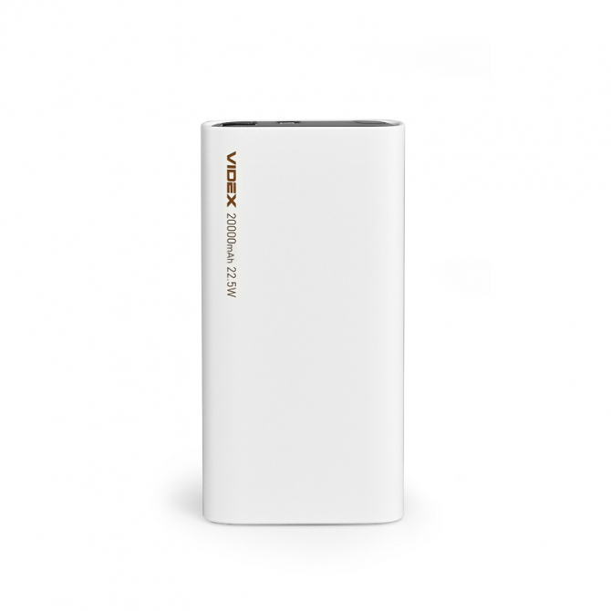 Дополнительная батарея Videx VPB-320-B 22.5 W 20000 mAh White