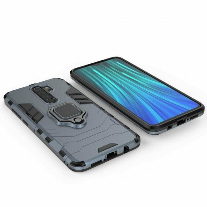 Чохол HONOR Hard Defence Series для Xiaomi Redmi Note 8 Pro Space Grey (з тримачем)-1