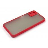 Чехол MATT CASE Xiaomi Poco M3 Красный Чехол MATT CASE Xiaomi Poco M3 Красный