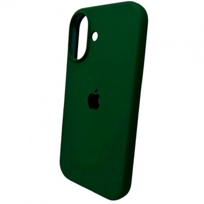 Силиконовый чехол для iPhone 16 Atrovirens FULL-2