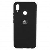 Чехол Soft Case для Huawei P Smart Plus 2019 Черный FULL