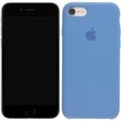 Чохол силiконовий для iPhone 7/8 Яскраво Синiй FULL