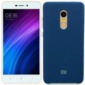 Чехол Soft Case для Xiaomi Redmi Note 4x Синий FULL