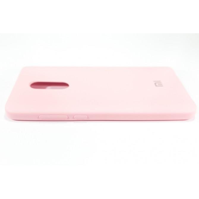 Чохол Soft Case для Xiaomi Redmi Note 4x Рожевий FULL-3
