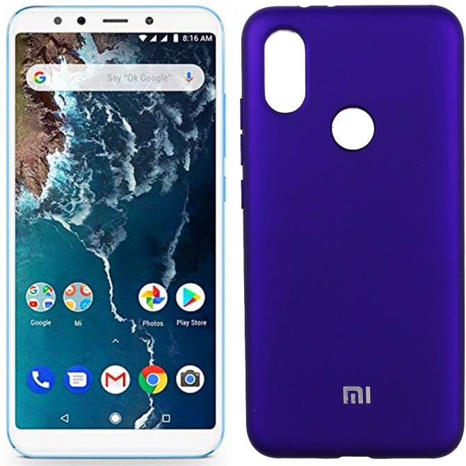 Чохол Soft Case для Xiaomi Mi6x/Mi A2 Фiолетовий FULL