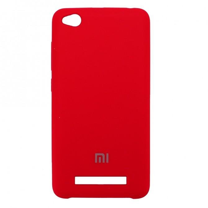 Чехол Soft Case для Xiaomi Redmi 4x Ярко малиновый FULL-1