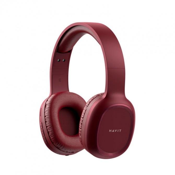 Навушники Havit HV-H2590BT PRO red