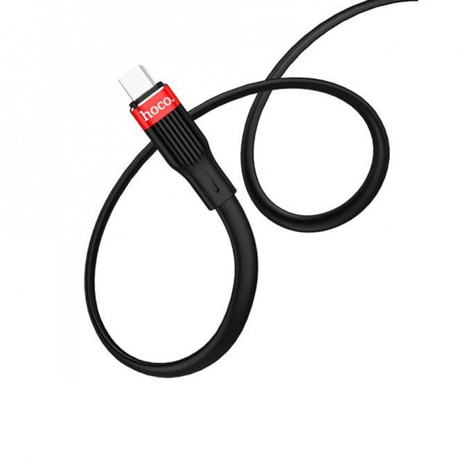 Кабель Hoco U72 Forest Silicone Type-C 1.2m Black-1