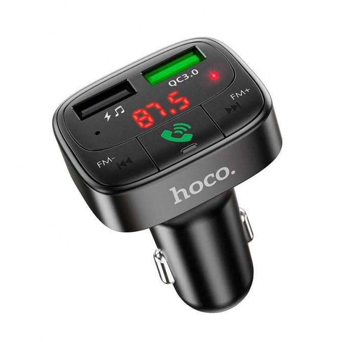ФМ Модулятоор Hoco with Charger E59 1USB/QC 3.0 Black