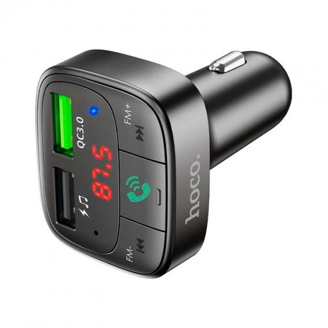 ФМ Модулятоор Hoco with Charger E59 1USB/QC 3.0 Black-1