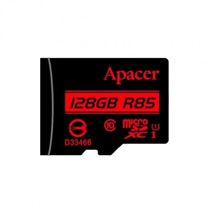 Карта памяти Apacer MicroSDXC 128GB UHS-I R-85 Mb/s(Class 10)(card only)