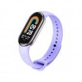 Ремінець для браслета Mi Band 8 (Silicon) Elegant Purple