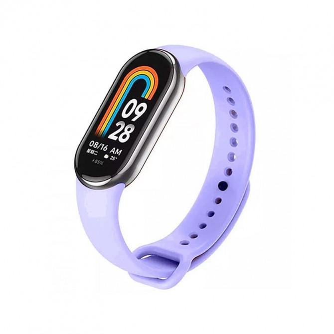 Ремешок для браслета Mi Band 8 (Silicon) Elegant Purple