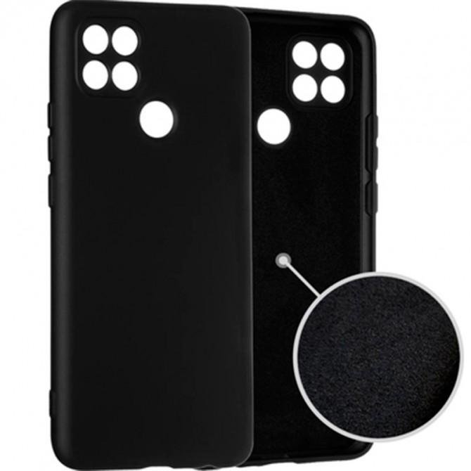 Original Soft Case Oppo A15/A15s Чорний FULL-2
