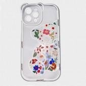 Чехол Spring Spirit series for iPhone 14 Pro Max Flowered Bear