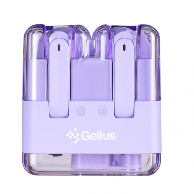 Навушники Bluetooth Headset Gelius Monster GP-TWS043 Violet-1