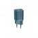 Мережевий зарядний пристрій 1Type-C Baseus Super Si 1C 20W EU Sets Blue + Type-C to Lightning 3A 1m