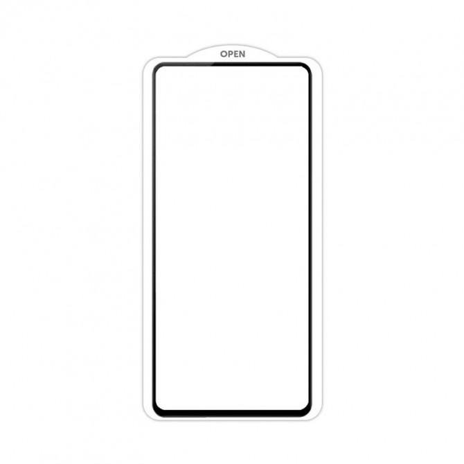 Захисне скло для XIAOMI Poco F5 Full Glue (0.25 мм, 2.5D, чорне) ЛЮКС