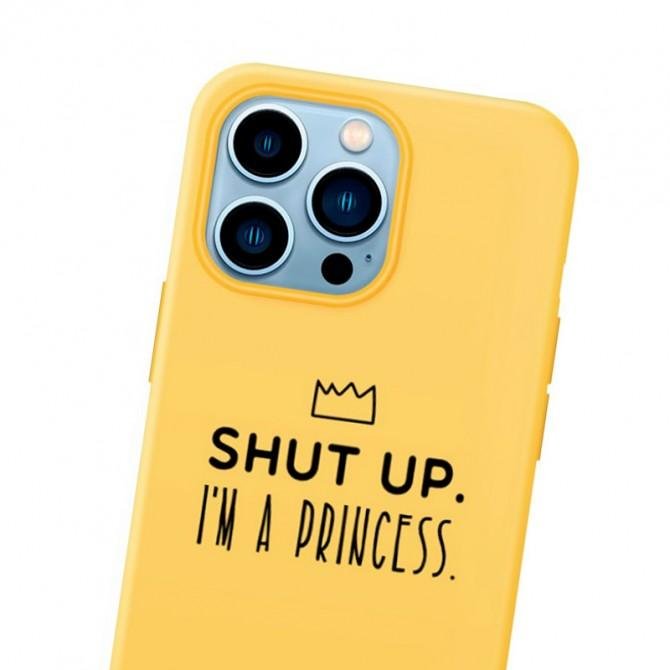 Чехол Pump Silicone Minimalistic Case for iPhone 12 Pro Max I'm a Princess-2