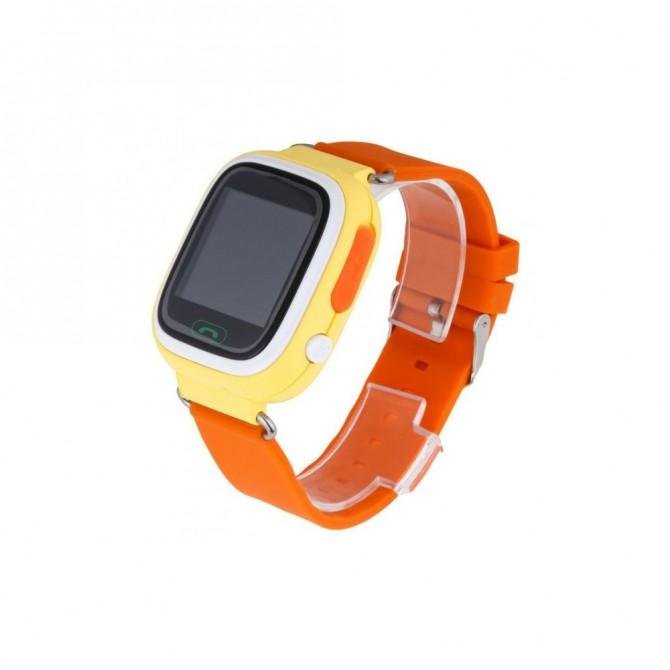 Детские умные часы с GPS трекером TD-02 (Q100) Yellow-2