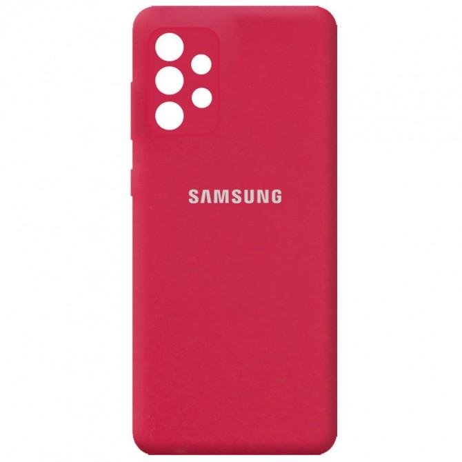 Чохол накладка Original Soft Case Samsung A325 Galaxy A32 Бордовий FULL