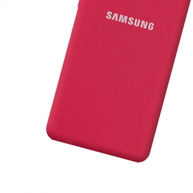 Чохол накладка Original Soft Case Samsung A325 Galaxy A32 Бордовий FULL-2