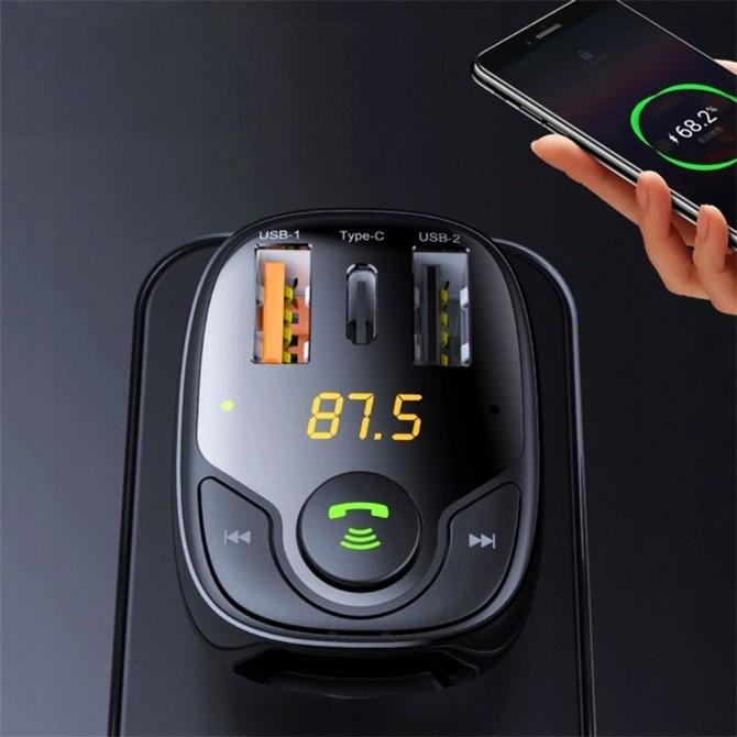 ФМ модулятор Rock Space B301 Чорний-1