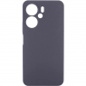 Чехол Original Soft Case Xiaomi Redmi 13C Темно Серый FULL